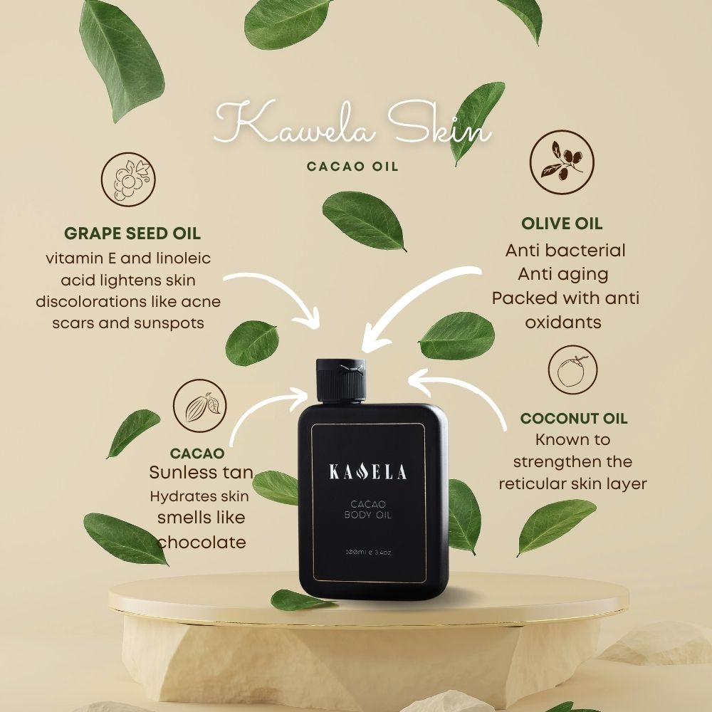Cacao Body Oil – Kawelaskin